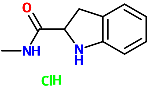 (图片) MC085146 N-Methyl-2-indolinecarboxamide HCl